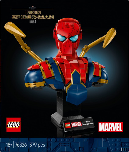 LEGO Marvel Iron Spider-Man Bust 76326 18+