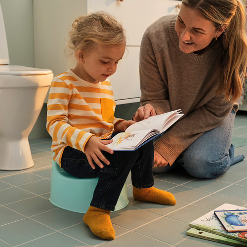LILLA Children's potty, turquoise