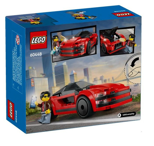 LEGO City Red Sports Car 5+