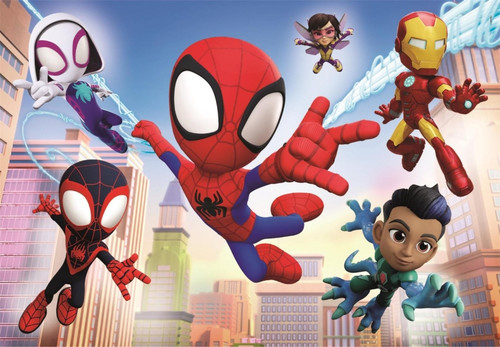 Clementoni Children's Puzzle Marvel Spidey and His Amazing Friends 2x60 4+