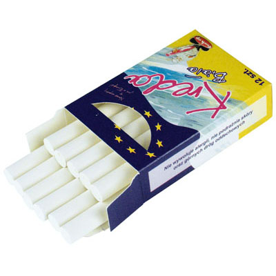 School White Chalk 12pcs