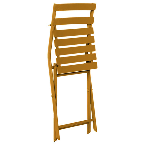 Hesperide Folding Garden Chair Greensboro, ocher