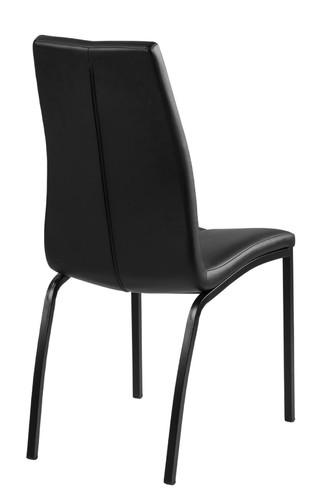 Chair Asama, black, black legs