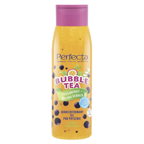 Perfecta Bubble Tea Shower Gel Passion Fruit & Green Tea Vegan 400ml