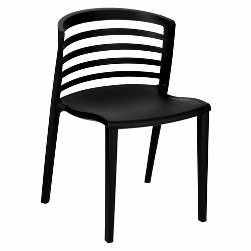 Chair Muna, in-/outdoor, black