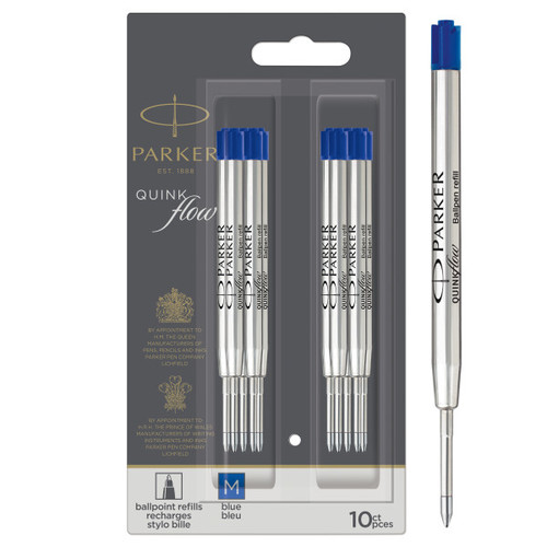 Parker QUINKflow Ballpoint Refill Blue (M)