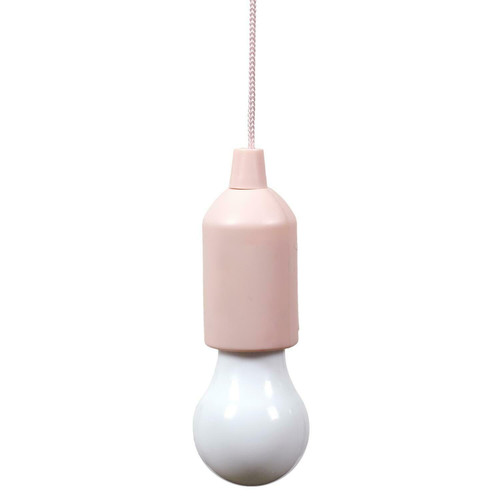 Pendant LED Lamp, battery-operated, pink