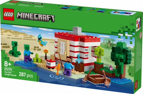 LEGO Minecraft The Jungle TNT House 8+