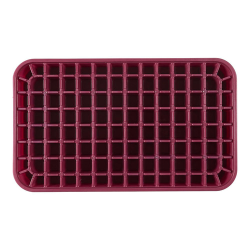 Silicone Ice Cube Tray, red