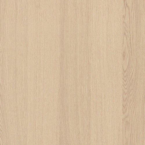 MALM Bed frame with mattress, white stained oak veneer/Valevåg extra firm, 180x200 cm