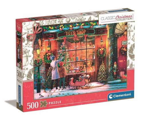 Clementoni Children's Puzzle 500pcs Christmas Toys Shop