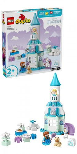 LEGO DUPLO Disney Frozen Anna and Elsa's Ice Castle Party 2+