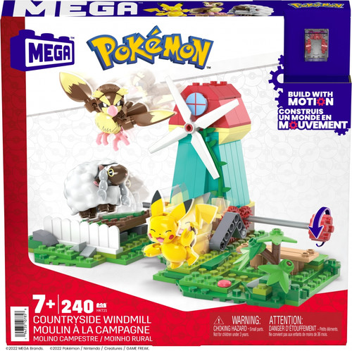 MEGA Pokémon Countryside Windmill HKT21 7+
