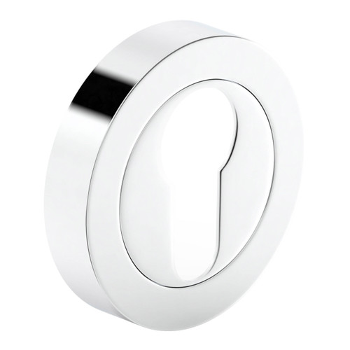 Verso Door Escutcheon, chrome