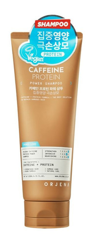 ORJENA Power Strenghtening Shampoo Caffeine & Protein Vegan 200 ml