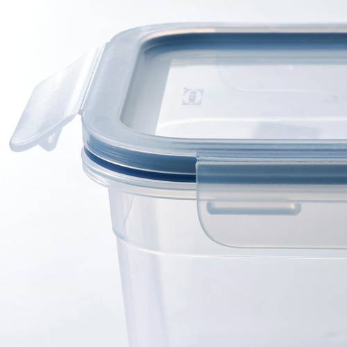 IKEA 365+ Food container, square, plastic, 15x15 cm