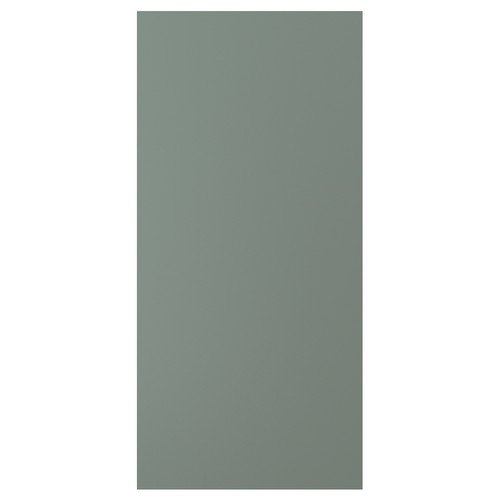 NICKEBO Cover panel, matt grey-green, 39x83 cm