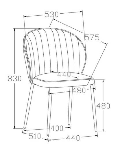 Dining Chair Patricia, green