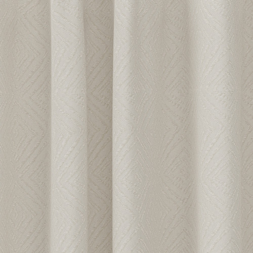 GoodHome Curtain Jacquard 140 x 260 cm, birch