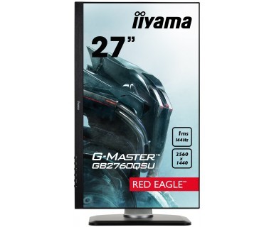 Iiyama 27" Monitor TN WQHD HDMI DP USB GB2760QSU-B1