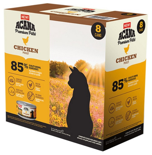 Acana Cat Premium Pate Chicken Wet Cat Food 85g