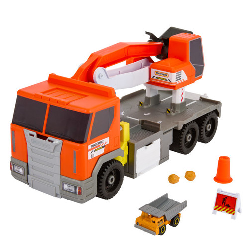 Matchbox Action Drivers Matchbox Transforming Excavator HPD64 3+