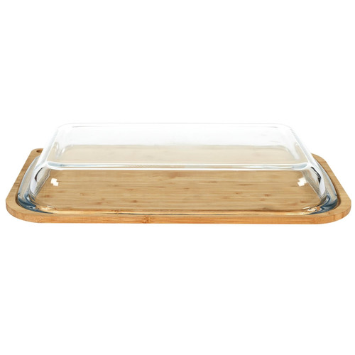 Dish with Lid Clear 41cm