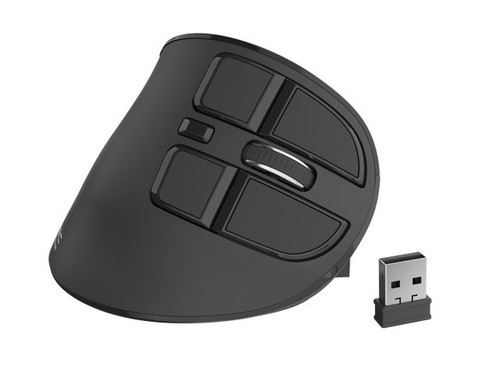 Natec Euphonie Optical Wireless Mouse, black