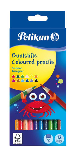 Pelikan Coloured Pencils 12pcs