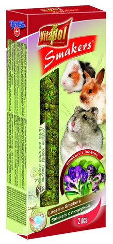 Vitapol Smakers Snack for Rodents & Rabbits - Lucerne 2pcs