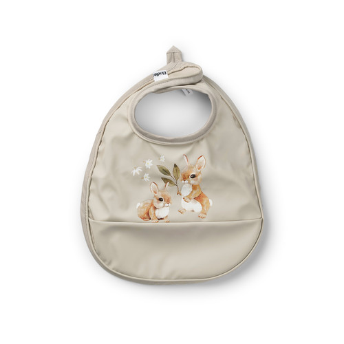 Elodie Details Baby Bib - Bunny Darling, 3m+
