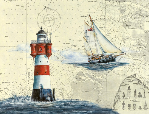 Ravensburger Jigsaw Puzzle 2000pcs Sailing Lighthouse 14+