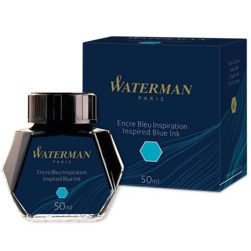 Waterman Ink Bottle 50ml, light blue