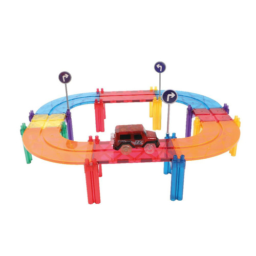 Cleverclixx Race Track Intense 65pcs 3+