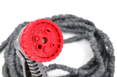 AW 3-Way Expandable Garden Hose 10-30m, Trigger Spray Gun 7-Mode