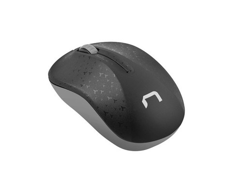 Natec Toucan Optical Wireless Mouse, black-grey