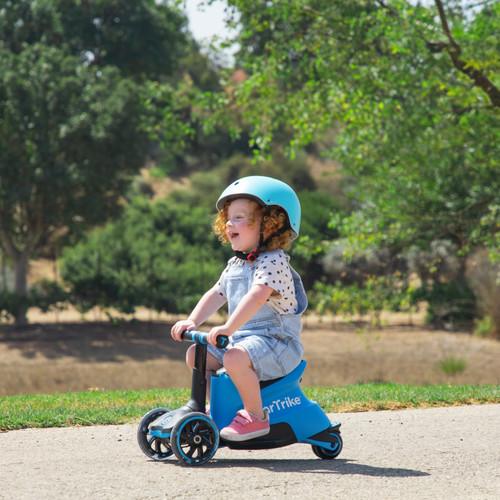 smarTrike Xtend Scooter 4in1 + Ride-on - Blue 12m - 12y