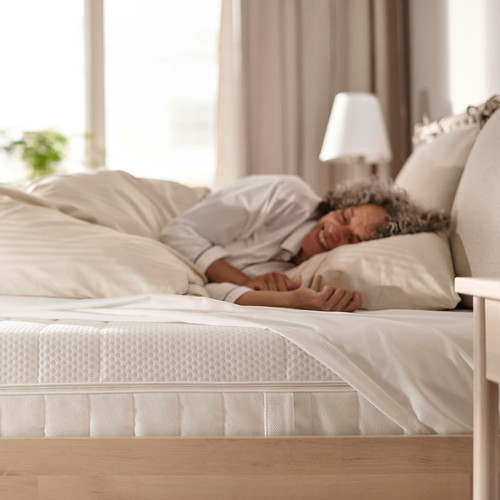 ÅKREHAMN Foam mattress, firm/white, 80x200 cm