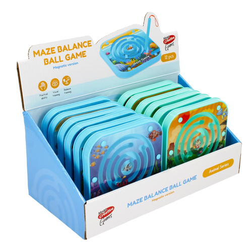 Maze Balance Ball Game 1pc, random models, 3+