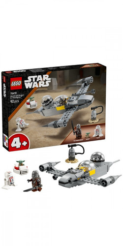LEGO Star Wars Mando and Grogus N-1 Starfighter 4+