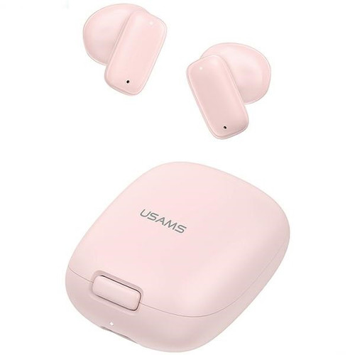 USAMS Bluetooth Headphones Earphones 5.3 TWS ID Series, pink
