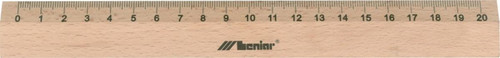 Wooden Ruler 16cm