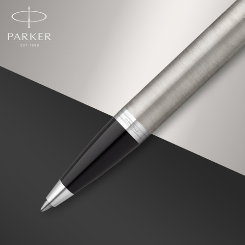 Parker IM Essential Stainless Steel CT Rollerball Pen