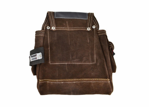 Awtools Tool Belt with 3 Pockets, leather