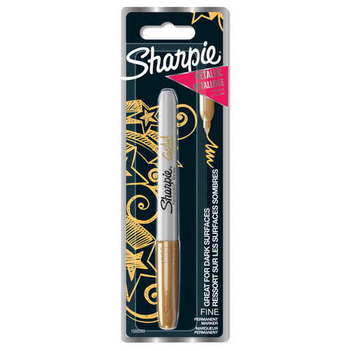 Sharpie Permanent Marker Metallic Gold