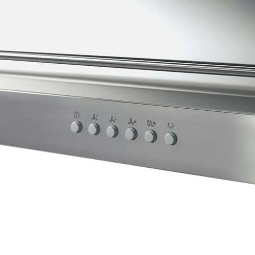 OMNEJD Ceiling-mounted extractor hood, stainless steel, 90 cm