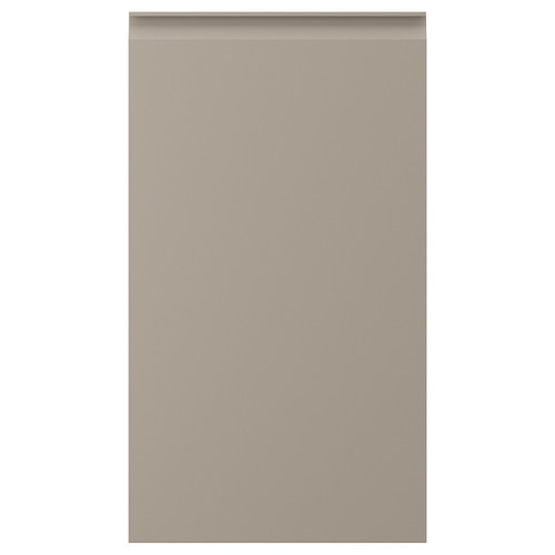 UPPLÖV Front for dishwasher, matt dark beige, 45x80 cm