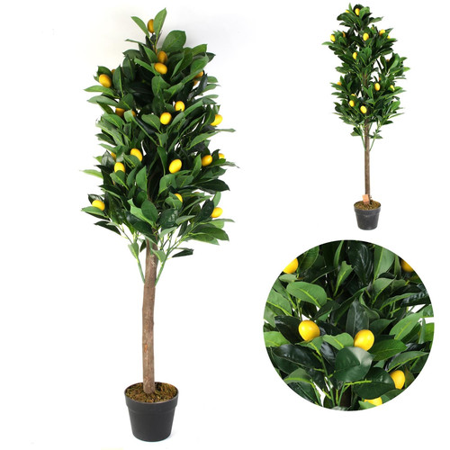 Artificial Lemon Tree 120 cm
