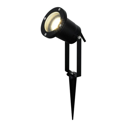 GoodHome Garden Outdoor Lamp Spotlight Shelby 1 x 35 W GU10, black