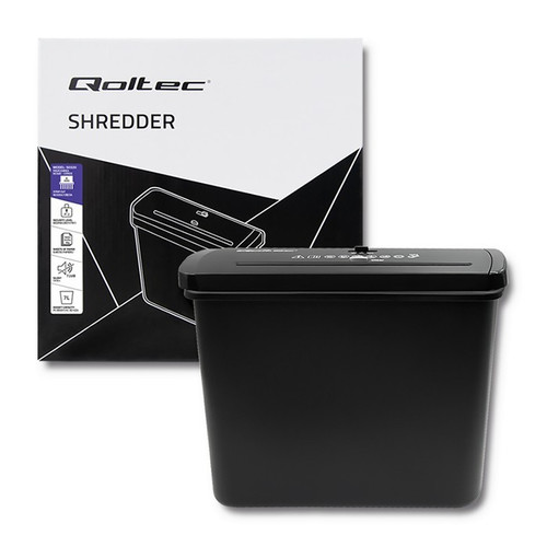 Qoltec Shredder Home&Office Strip Cut 7l